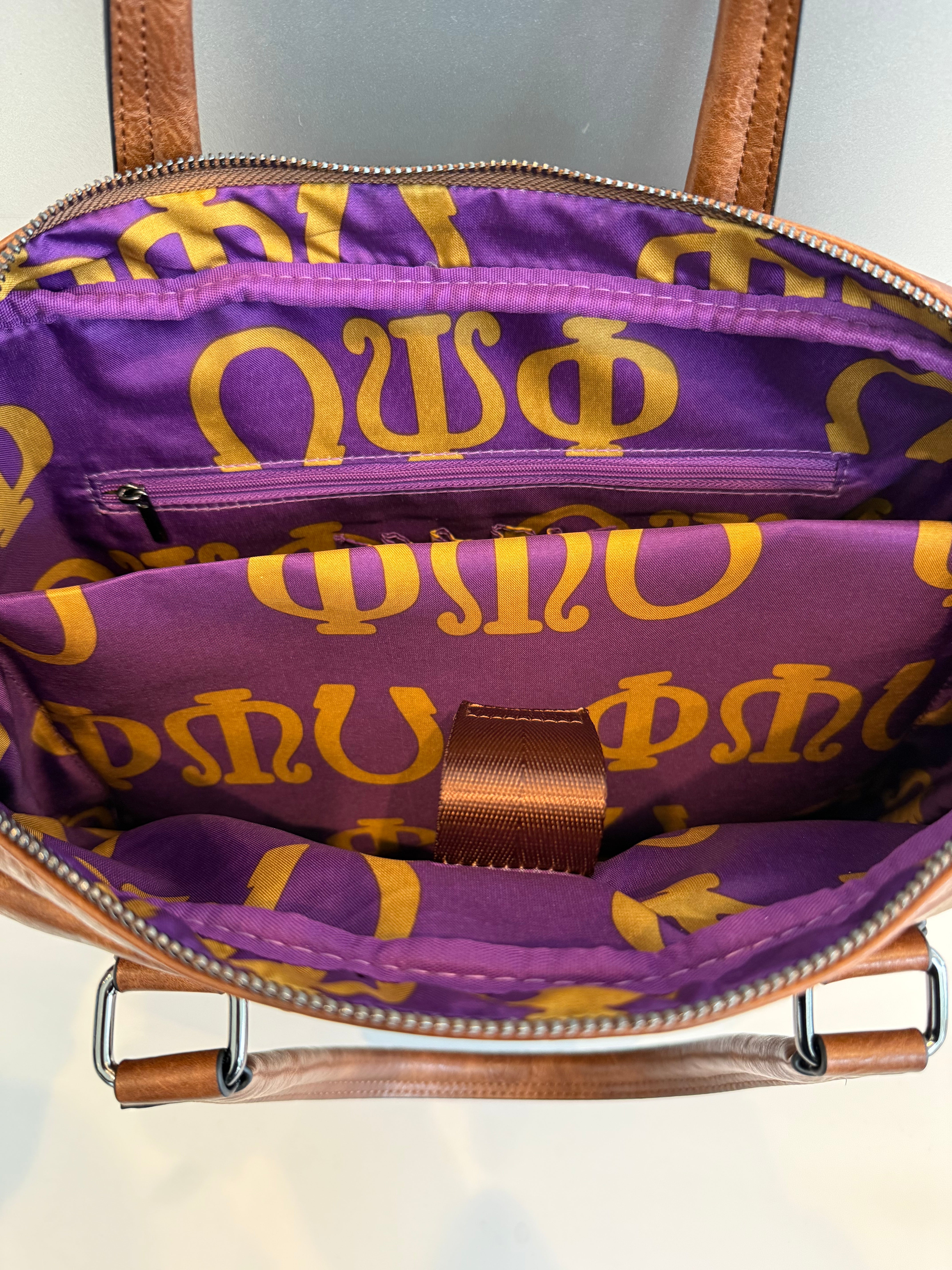 2025 Souvenir : Dr Moses C. Norman International Leadership Conference Leather Briefcase
