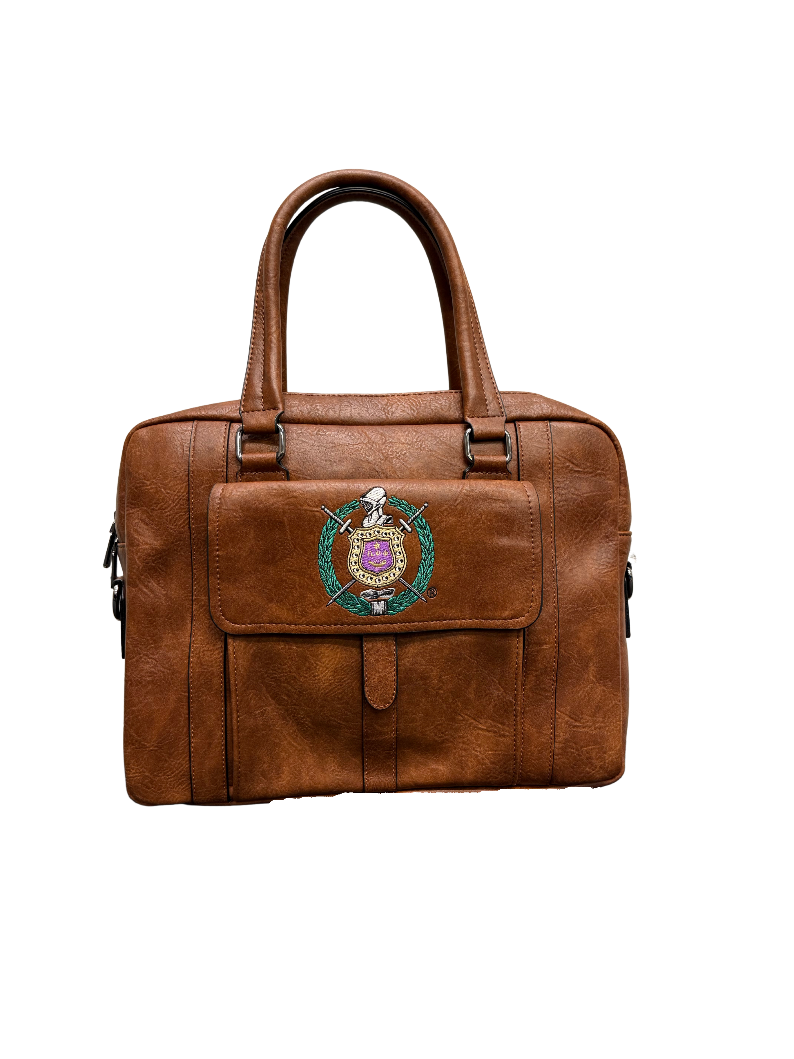 2025 Souvenir : Dr Moses C. Norman International Leadership Conference Leather Briefcase