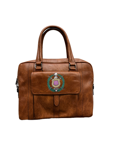 2025 Souvenir : Dr Moses C. Norman International Leadership Conference Leather Briefcase